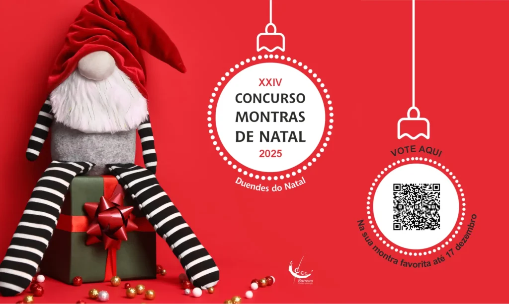 Montras de Natal a Concurso e passatempo Caça aos Duendes